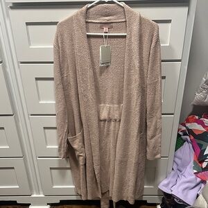 Barefoot Dreams Cozy Cream Cardigan/ cozychic lite ribbed